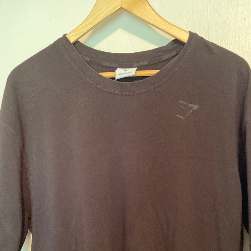 Gymshark Black Cotton Spellout T-Shirt